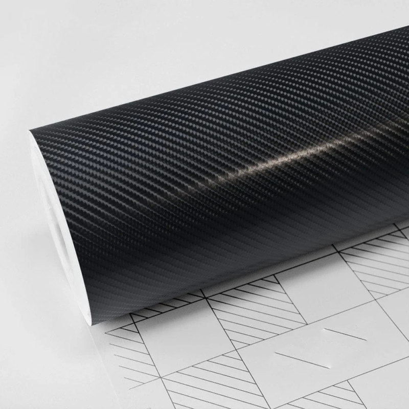 Pitch Black Carbon (CF02) Vinyl Wrap